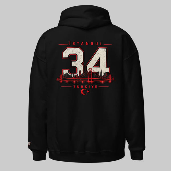 TR81® 34 İSTANBUL – Unisex Premium Hoodie