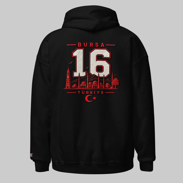 TR81® 16 BURSA – Unisex Premium Hoodie